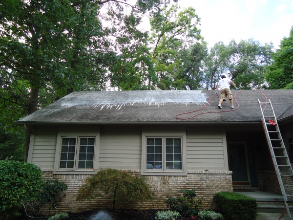 Methods of Roof Stain Removal