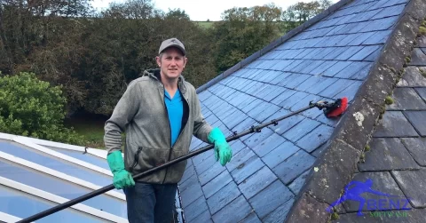 Slate roofs need spring cleaning