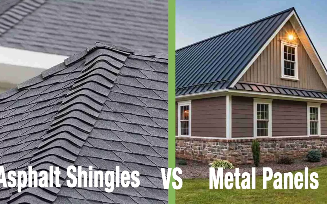 Asphalt Shingles vs. Metal Roofing : Which Is Better for NJ Homes?