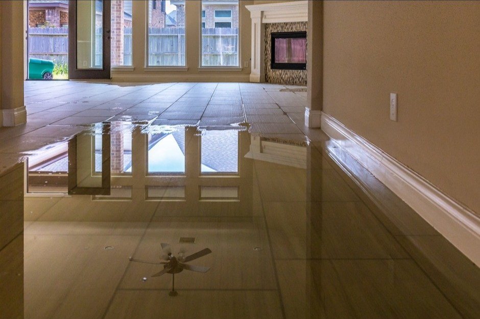 interior water damage